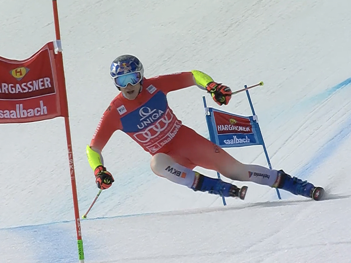 GS Saalbach: solo Loic Meillard resiste a Marco Odermatt - SciareMag